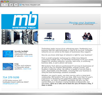 website design