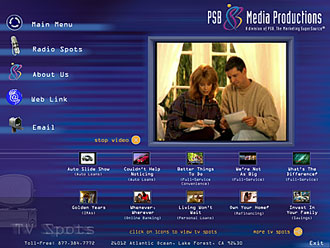 multimedia presentation business card cd